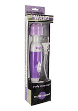 Load image into Gallery viewer, Wand Essentials Multi Speed Flexi-Neck Plug In Jack Wand Massager Purple 10 Inch