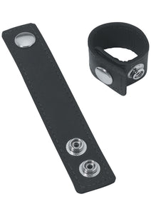 Ball Stretcher With Snaps 1 Inch Black