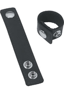 Ball Stretcher With Snaps 1 Inch Black