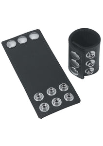 Ball Stretcher With Snaps 2.5 Inch Black