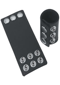 Ball Stretcher With Snaps 2.5 Inch Black