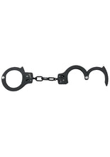 Load image into Gallery viewer, Black Coated Steel Handcuffs With Single Lock Black