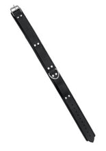 Load image into Gallery viewer, Double Strap Original Cut Leather Collar Black