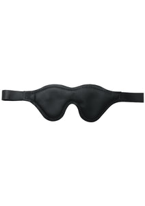 Classic Cut Blindfold With Fabric Lining Black