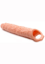 Load image into Gallery viewer, Size Matters 3 Inch Penis Extender Sleeve Flesh 10.75 Inches