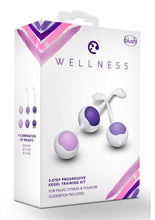 Load image into Gallery viewer, Wellness Kegel Training Kit Purple Silicone