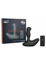 Load image into Gallery viewer, Revo  Stealth Remote Control Rechargeable Rotating Prostate Massager Silicone  Waterproof Black