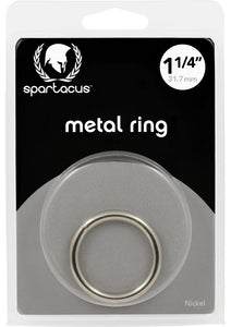 Metal Cock Ring 1.25 Inch Nickel