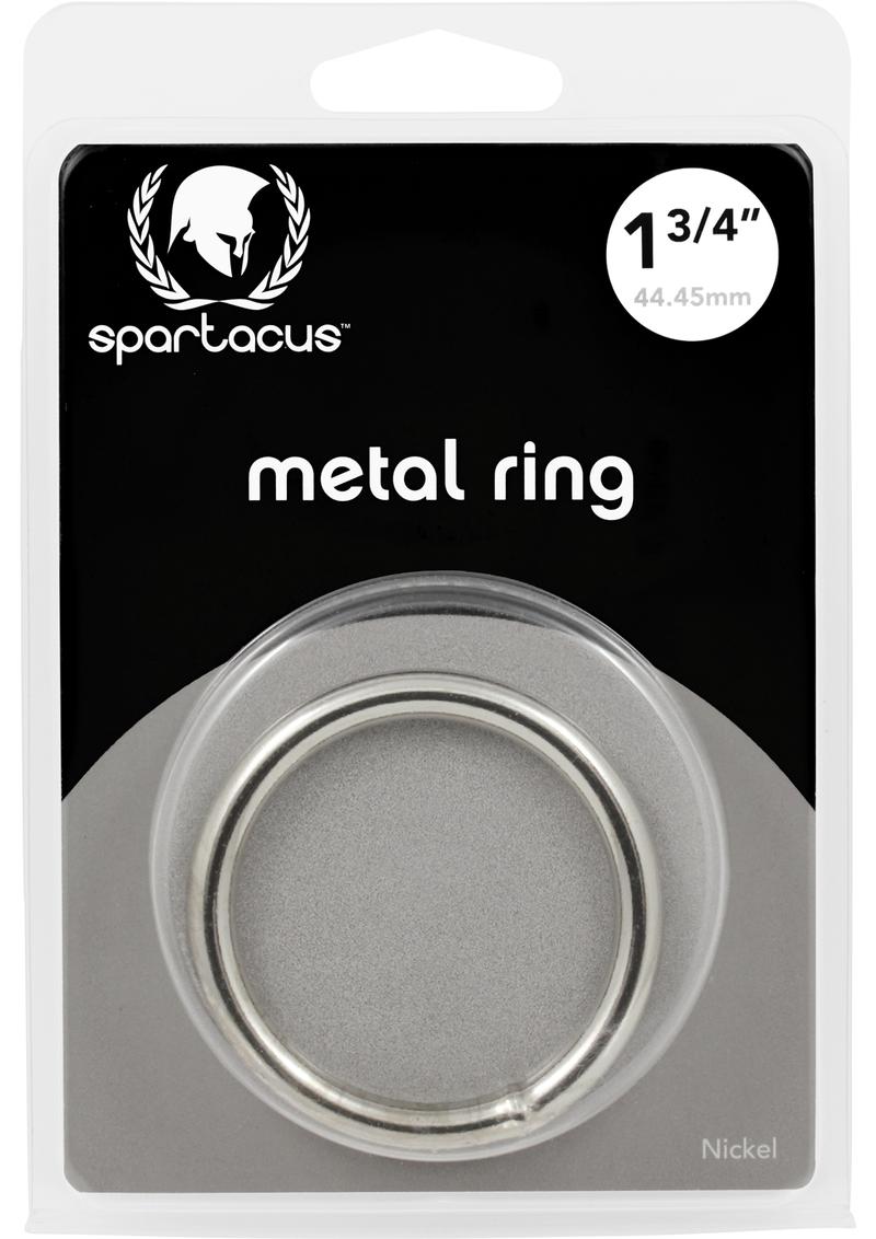 Metal Cock Ring 1.75 Inch Nickel