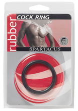Load image into Gallery viewer, Rubber Cock Ring 1.5 Inch Black