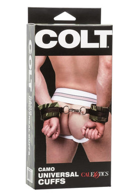 Colt Camo Universal Cuffs Adjustable Bondage