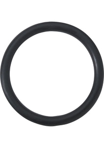 Rubber Cock Ring 2 Inch Black