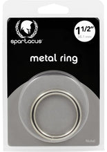 Load image into Gallery viewer, Metal Cock Ring 1.5 Inch Nickel