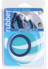 Load image into Gallery viewer, Rubber Cock Ring 1.5 Inch Blue