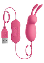 Load image into Gallery viewer, OMG Bullets Cute Vibrating Bullet Silicone Multi Speed Rechargeable Pink