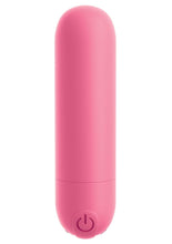 Load image into Gallery viewer, OMG Bullet Play Rechargeable Multi Speed Silicone Vibrating Bullet Waterproof Pink