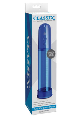 Classix Auto-Vac Power Pump Penis Enlargement System Blue
