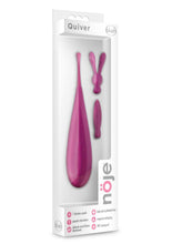 Load image into Gallery viewer, Noje Quiver Lily Clitoral Stimulator Vibrating Silicone Rechargeable Waterproof Pink