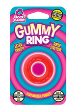 Load image into Gallery viewer, Rock Candy Gummy Ring Cock Ring One Size Fits Most Red