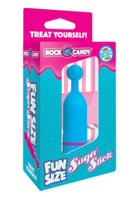 Load image into Gallery viewer, Rock Candy Fun Size Suga Stick Multi Function Bullet Splashproof Blue