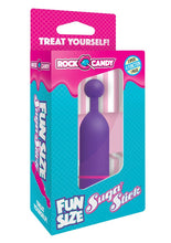 Load image into Gallery viewer, Rock Candy Fun Size Suga Stick Multi Function Bullet Splashproof Purple