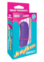 Load image into Gallery viewer, Rock Candy Jellybean Curved Bullet Multi Speed Splashproof Purple