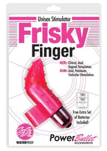 Load image into Gallery viewer, Powerbullet Frisky Finger  Multi Speed Water Resistant  Pink