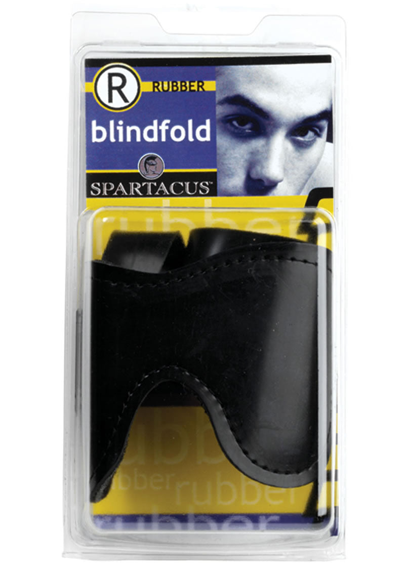 Rubberline Classic Cut Blindfold Black