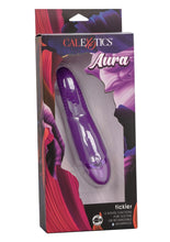 Load image into Gallery viewer, Aura Tickler Multi Function Silicone Vibrator USB Rechargeable Waterproof Purple
