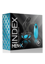 Load image into Gallery viewer, Men-X Index -Prostate Stimulator Waterproof USB Magnetic Charge Multi Function  Blue/Black