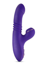 Load image into Gallery viewer, Lush Iris Multi Speed Vibrator Waterproof Rechargeable  Clitoral Stimulator Purple