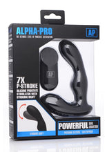Load image into Gallery viewer, Alpha-Pro 7x P-stroke Prostate Stimulator With Stroking Shaft Silicone Waterproof