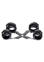 Load image into Gallery viewer, Master Series Concede Wrist and Ankle Restraint Set Bondage