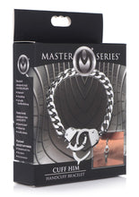 Load image into Gallery viewer, Master Series Cuff Him Handcuff Bracelet Nickel Free