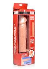 Load image into Gallery viewer, Size Matters 2 Inch Silicone Penis Extension With Ball Strap