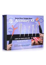Load image into Gallery viewer, Zeus Electrosex 7 Piece Twilight Wand Accessory Kit
