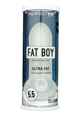 Perfect Fit Fat Boy Original Ultra Fat 5.5 Extension and Sleeve Clear