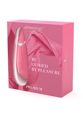 Womanizer Premium The Original Clitoral Stimulator USB Rechargeable Waterproof Raspberry 6.10 Inches