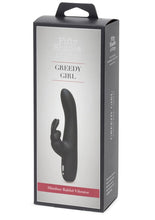 Load image into Gallery viewer, Fifty Shades Of Grey Greedy Girl Slimline Rabbit Vibrator Rechargeable Waterproof