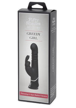 Load image into Gallery viewer, Fifty Shades Of Grey Greedy Girl Thrusting G-Spot Rabbit Vibrator Rechargeable Waterproof