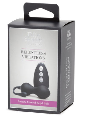 Fifty Shades Of Grey  Relentless Vibrations Remote Control Kegel Balls