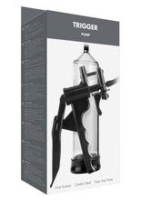 Load image into Gallery viewer, Linx Trigger Pump Penis Pump Latex Free Clear/Black