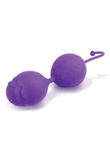 Load image into Gallery viewer, S-Kegels Silicone Textured Kegel Trainers With Internal Balls Purple