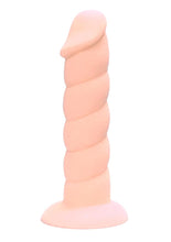 Load image into Gallery viewer, Rock Candy Suga Daddy 7 Dildo Non Vibrating suction Cup Base Flesh