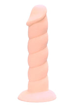 Load image into Gallery viewer, Rock Candy Suga Daddy 8 Dildo Non vibrating Suction Cup Base Flesh