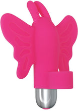 Load image into Gallery viewer, My Butterfly Multi Speed Finger Vibrator Silicone Waterproof Pink