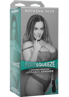 Main Squeeze Natasha Nice UltraSkyn Stroker Pussy Vanilla 9 Inches