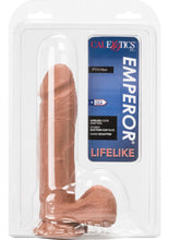 Load image into Gallery viewer, The Emperor Dildo Waterproof 8 Inch Brown