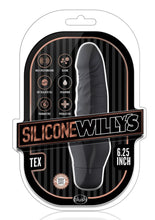 Load image into Gallery viewer, Silicone Willy`s Tex Vibrating Dildo Multi Speed Splashproof  6.25 Inch Black