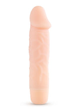 Load image into Gallery viewer, Silicone Willy`s Maverick Vibrating Dildo Multi Speed Splashproof  6.25 Inch Flesh